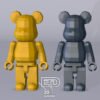bear toy papercraft manualidad en papel