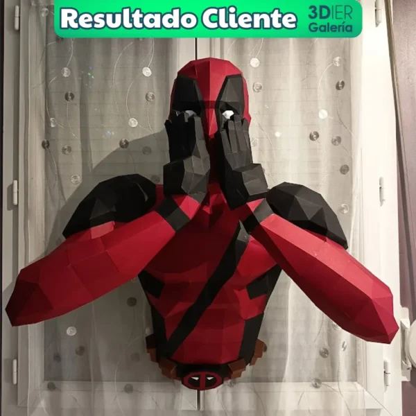 Deadpool Papercraft - Plantillas PDF, SVG y DXF