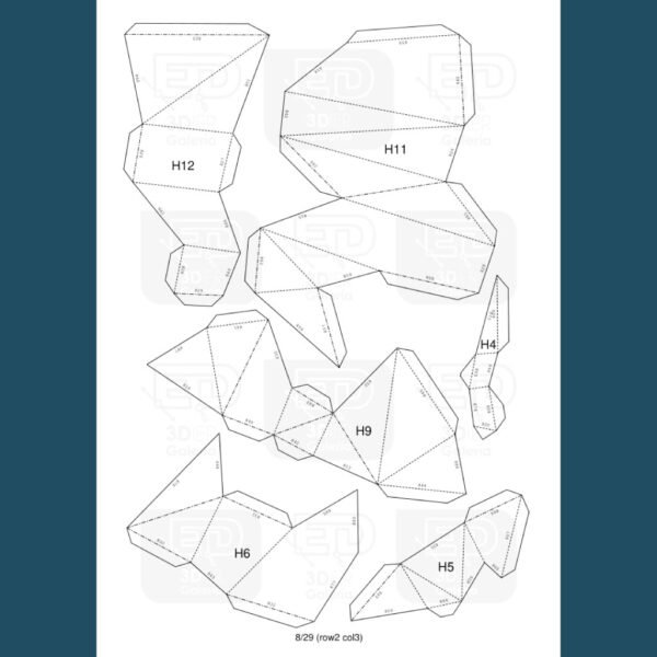 Spiderman Ironspiderman Papercraft - Plantillas PDF, SVG y DXF