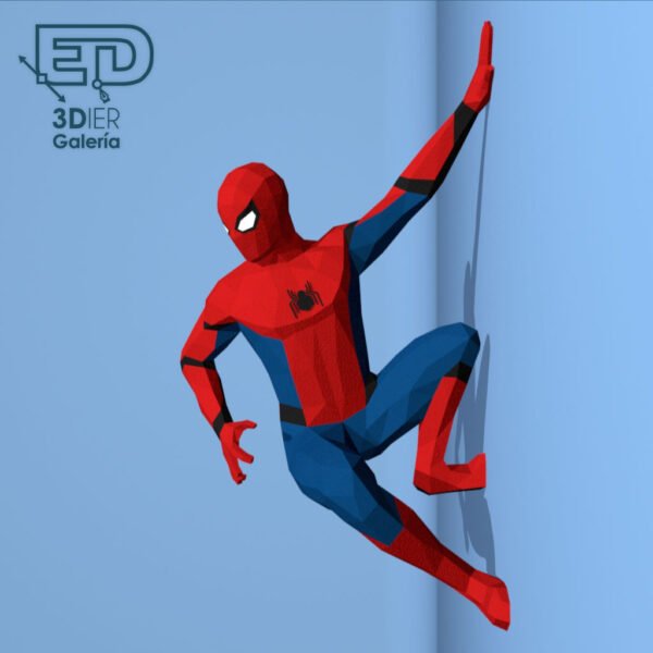 Spiderman Ironspiderman Papercraft - Plantillas PDF, SVG y DXF