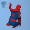 Spiderman Ironspiderman Papercraft - Plantillas PDF, SVG y DXF