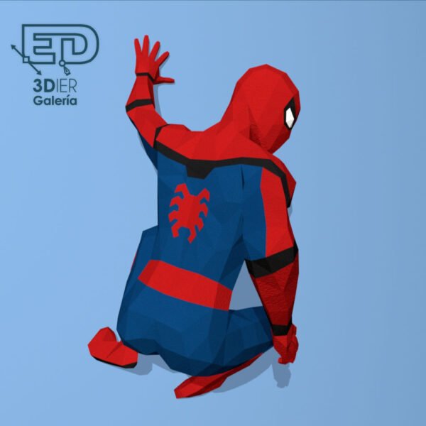 Spiderman Ironspiderman Papercraft - Plantillas PDF, SVG y DXF