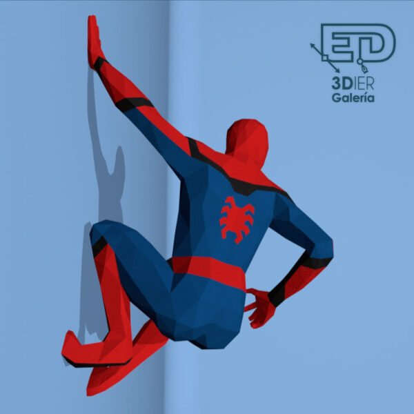 Spiderman Ironspiderman Papercraft - Plantillas PDF, SVG y DXF