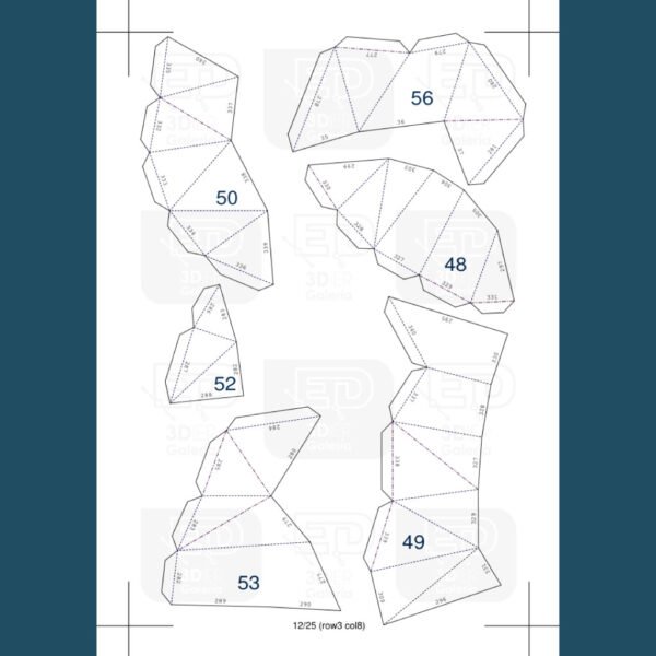 Spiderman Ironspiderman Papercraft - Plantillas PDF, SVG y DXF