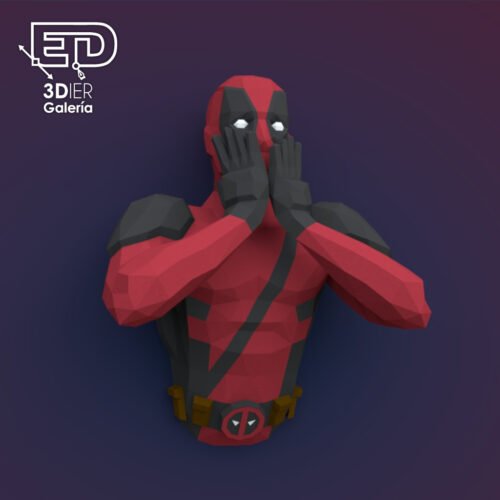Deadpool Papercraft - Plantillas PDF, SVG y DXF