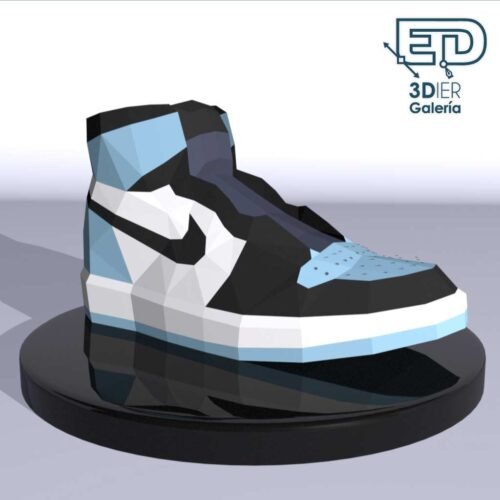 Tenis Nike AirJordan Papercraft - Plantillas PDF