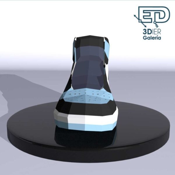 Tenis Nike AirJordan Papercraft - Plantillas PDF