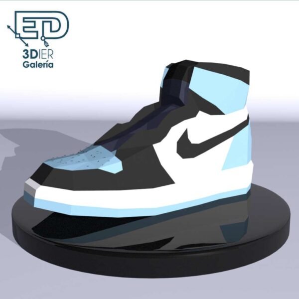 Tenis Nike AirJordan Papercraft - Plantillas PDF