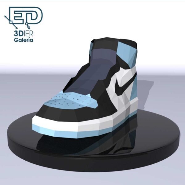 Tenis Nike AirJordan Papercraft - Plantillas PDF