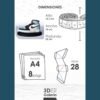 Tenis Nike AirJordan Papercraft - Plantillas PDF