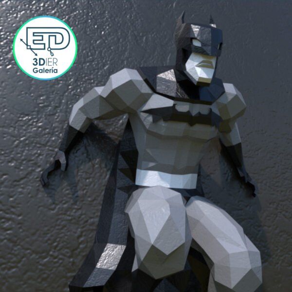 Batman Papercraft - Plantillas PDF, SVG y DXF