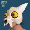King Owl House Máscara Papercraft - Plantillas PDF