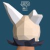 King Owl House Máscara Papercraft - Plantillas PDF