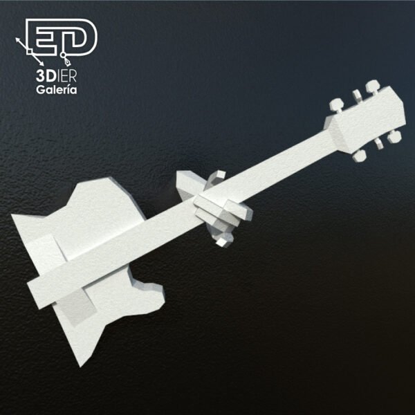 Guitarra Papercraft - Plantillas PDF