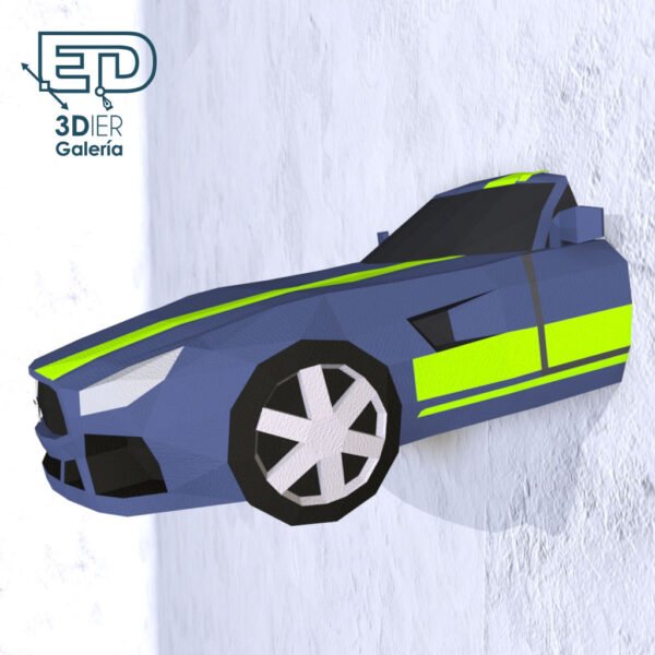 Mercedes Benz AMG GTR Papercraft - Plantillas PDF