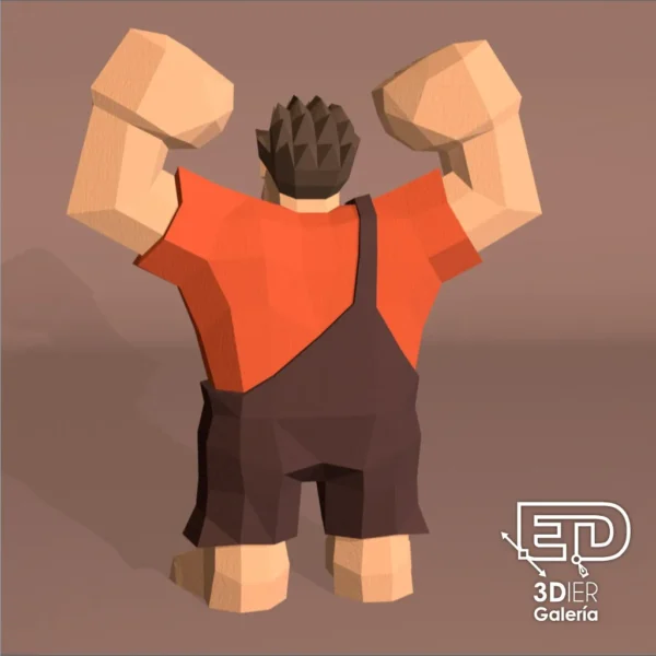 Ralph-papercraft-1 Ralph Papercraft - Plantillas PDF