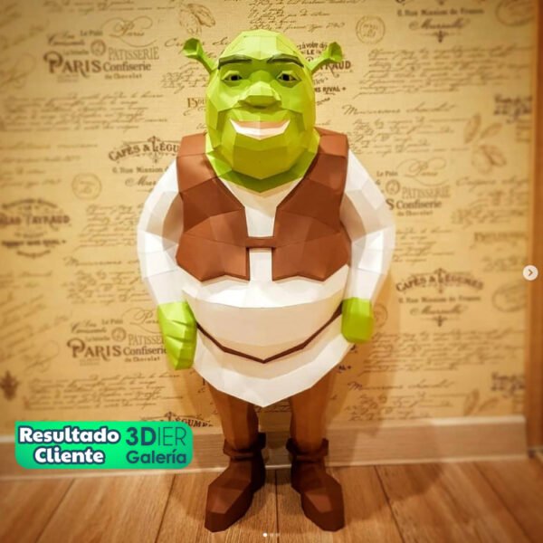 Shrek Papercraft - Plantillas PDF