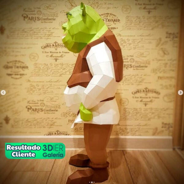 Shrek Papercraft - Plantillas PDF