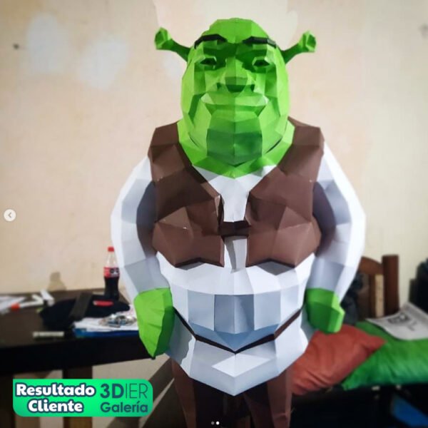 Shrek Papercraft - Plantillas PDF