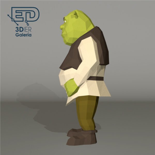 Shrek Papercraft - Plantillas PDF