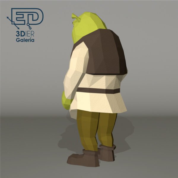 Shrek Papercraft - Plantillas PDF