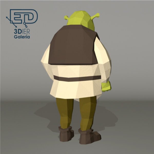 Shrek Papercraft - Plantillas PDF