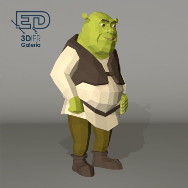 Shrek Papercraft - Plantillas PDF