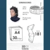 Gustavo Cerati Papercraft - Plantillas PDF