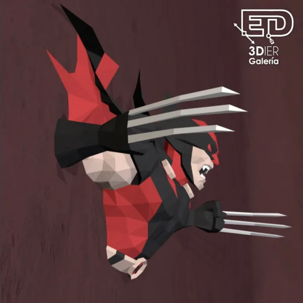Wolverine-Vamp-papercraft-1 Wolverine Vamp Papercraft - Plantillas PDF