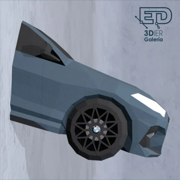 bmw-218i-papercraft-1 BMW 218i Papercraft - Plantillas PDF