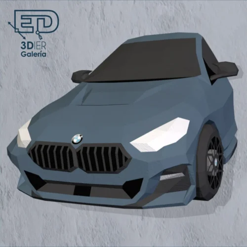 bmw-218i-papercraft-4 BMW 218i Papercraft - Plantillas PDF