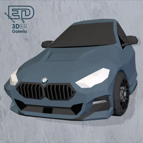 bmw-218i-papercraft-4 BMW 218i Papercraft - Plantillas PDF