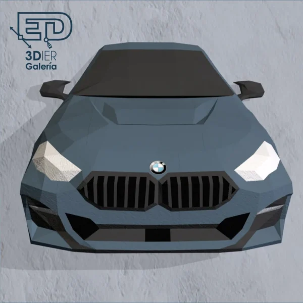 bmw-218i-papercraft-5 BMW 218i Papercraft - Plantillas PDF