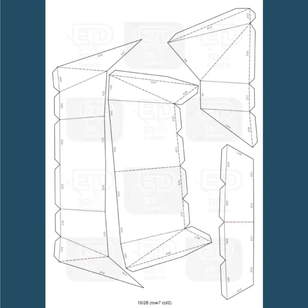 bmw-218i-papercraft-8 BMW 218i Papercraft - Plantillas PDF