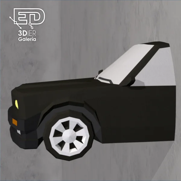 bmw-e30-render-3 BMW E30 Papercraft - Plantillas PDF