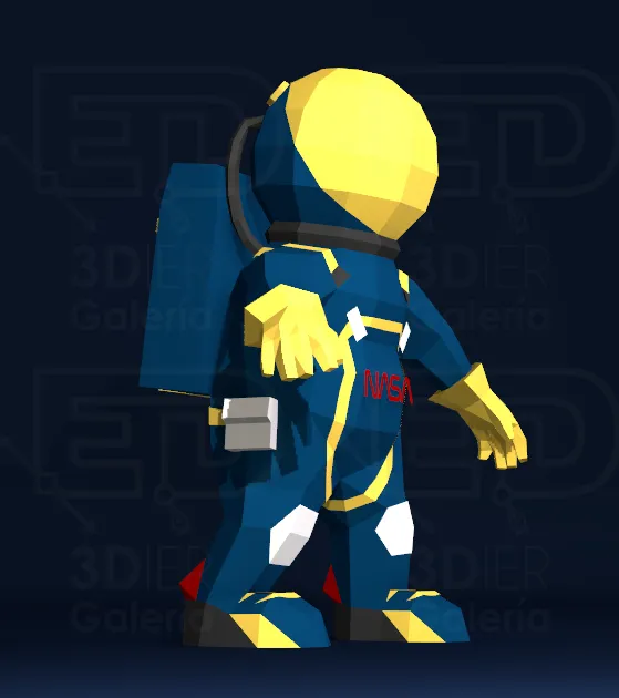 Astronauta Papercraft - Plantillas PDF