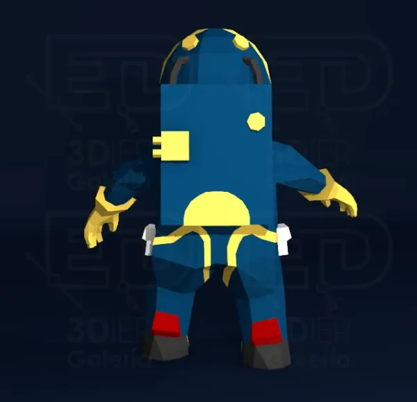 Astronauta Papercraft - Plantillas PDF