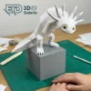 Ajolote Papercraft - Plantillas PDF
