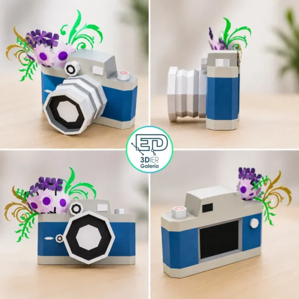 Cámara Papercraft - Plantillas PDF
