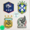 PACK Escudo Selecciones Mundialistas Papercraft - Plantillas PDF