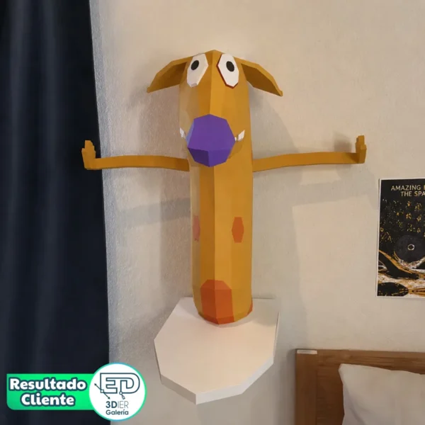 Perro Surf Papercraft - Plantillas PDF (Catdog)