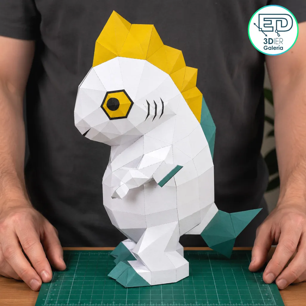 Pez Papercraft – Plantillas PDF