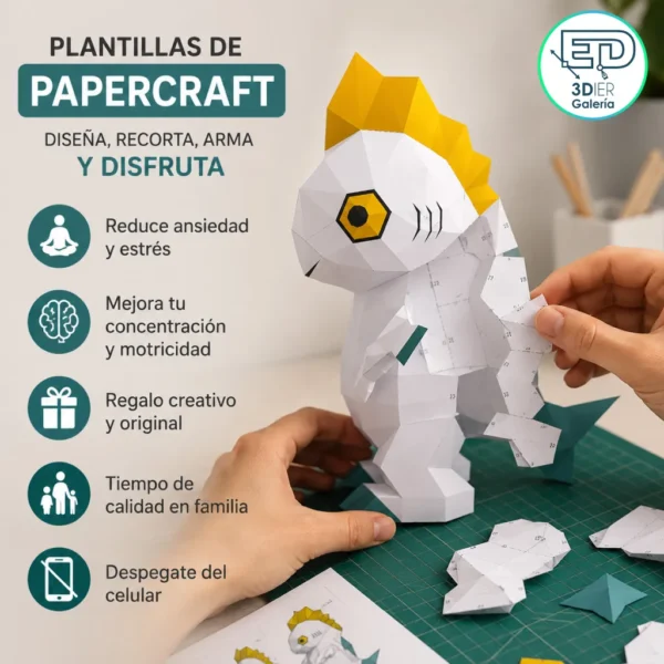 Pez Papercraft - Plantillas PDF