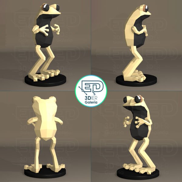 Rana Papercraft - Plantillas PDF