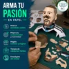 Messi Rockero- Indio Solari Rockero Papercraft - Plantillas PDF