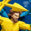 Aquaman 1 Jason Momoa Papercraft - Plantillas PDF